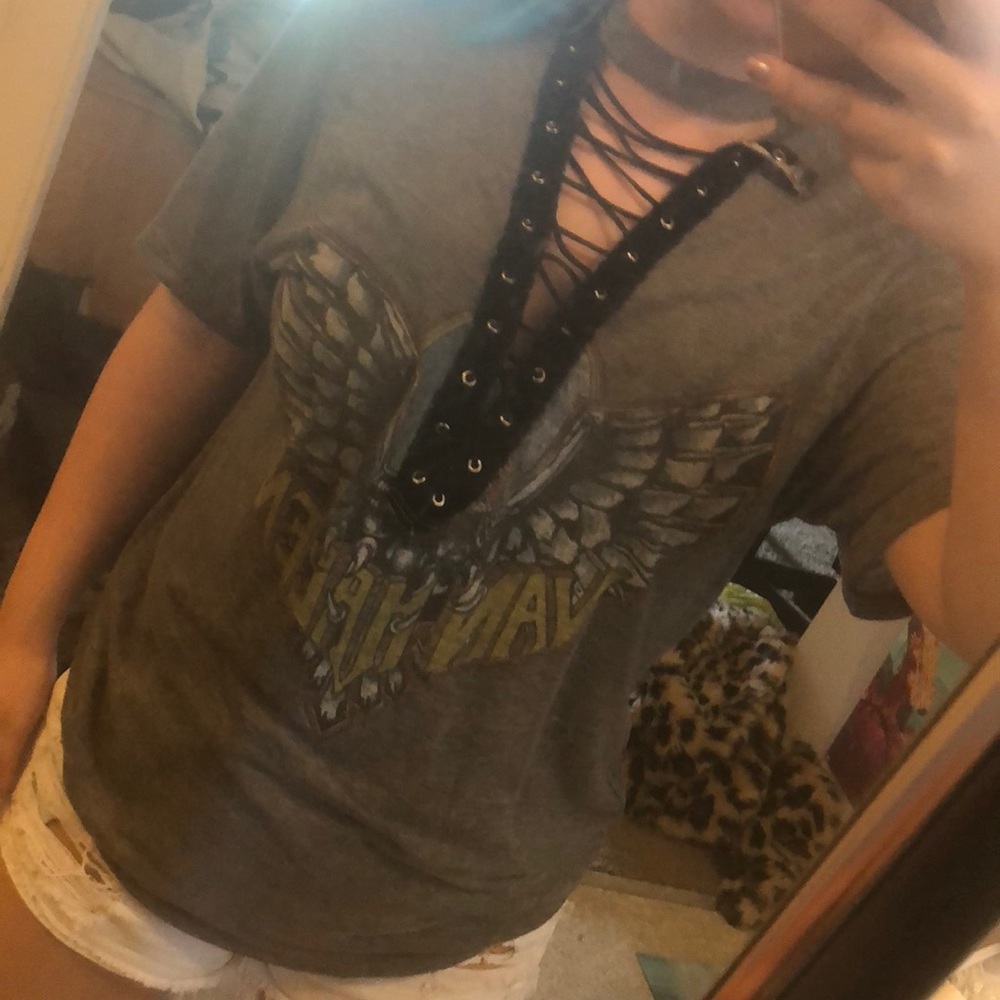 Vintage handmade band tee